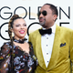 Producer Kenya Barris (R) and Dr. Rainbow Edwards-Barris attend the 74th Annual Golden Globe Awards at The Beverly Hilton Hotel on January 8, 2017 in Beverly Hills, California.